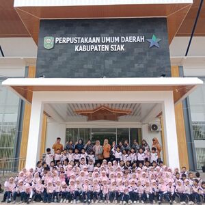 Kunjungan Edukasi Perpustakaan Umum Daerah Kabupaten Siak